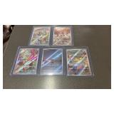 5 POKEMON CARDS