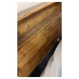 BAMBOO BRAND QUEEN SIZE MATTRESS & WOOD HEADBOARD