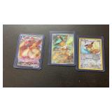 3 POKEMON CARDS