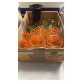 BX OF GLASSWARE