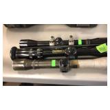 3 RIFLE SCOPES