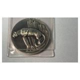 1 oz STERLING SILVER WILDLIFE COIN, PUMA
