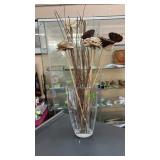 MIKASA VASE W/ FLORALS