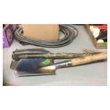 2 CAMP SHOVELS