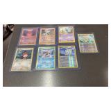 7 POKEMON CARDS