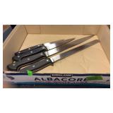 4 GERBER KITCHEN KNIVES