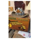 RESISTOL FELT HAT SIZE 7 1/4 WITH  BOX