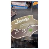 JEEP METAL SIGN, REPLICA