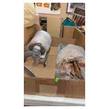 2 DECORATIVE WALL SCONCES