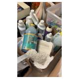 BX W/ CLEANING SUPPLIES
