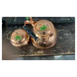 COPPER TEA POT & STEAMER