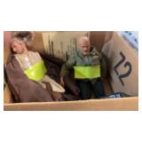 12' G.I JOE, STAR WARS QUI-GON JIM  DOLL