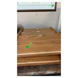 2 OAK WALL FILE ORGANIZERS