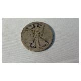 DATE ? WALKING LIBERTY SILVER HALF DOLLAR