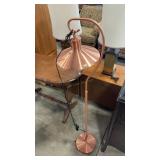 COPPER TONE NAUTICLE THEME FLOOR LAMP