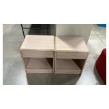 2 - NIGHT STANDS W/ DRAWER