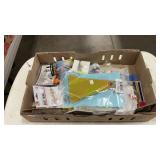 ASSORTED FISH FLASHERS, LINE HOOKS AND MORE