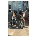 2 VINTAGE HONDA TRAIL PROJECT BIKES