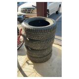 4 HANKOOK I*PIKE RW11 STUDDED TIRES P245/60R18