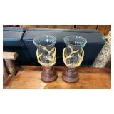 2 - WOODLAND THEME ANTLER HURRICANES