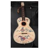 MASTRO VTG COWBOY/GIRL TOY  GUITAR