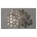 $5 FACE VALUE ROOSEVELT DIMES 90%