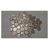 $5 FACE VALUE ROOSEVELT DIMES 90%