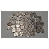 $5 FACE VALUE ROOSEVELT DIMES 90%
