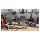 ASSORTED WORKOUT GYM EQUIPMENT INC. 2 BENCHES