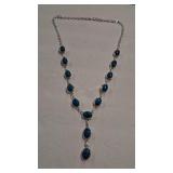 925 TURQUOISE SOUTH WEST STYLE NECKLACE