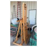 PROFESSIONAL HD COUNTERWEIGHTED WOOD STUDIO EASEL