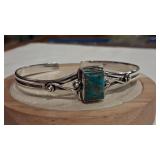 925 TURQUOISE SOUTH WEST STYLE CUFF