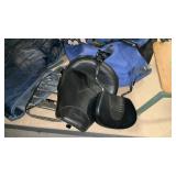 MUSTANG MOTORCYCLE SEAT, BACK REST AND RACK