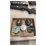 5 VINTAGE FLY FISHING REELS