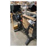 PELETON MODEL RB1VQ STATIONARY BIKE W/ SHOES AND