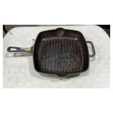 MAINSTAYS CAST IRON GRIDDLE SKILLET 10'