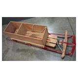 FLEXIBLE FLYER III METAL RUNNER SLED W/BOX