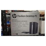 HP PAVILLION DESKTOP PC & KEYBOARD