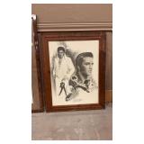 ELVIS FRAMED ART