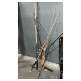 GROUP OF ASSORTED FISHING POLES