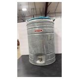 5 GALLON GALVANIZED DRINK DISPENSER POLYETHYLENE