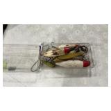 5 VTG WOOD FLATFLISH LURES