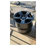 2 PLSTI DIPPED CHEVY RIMS 21' WIDTH