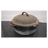 1930'S CHICAGO HARDWARE # 8 HAMMERED CAST IRON