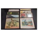 8 - FRAMED WESTERN VTG LOBBY CARDS