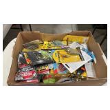 GROUP OF FISHING JIGS, SPINNERS AND MORE