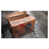 PABST BEER BOX & FISHBOWL/GLASS ASSORTMENT
