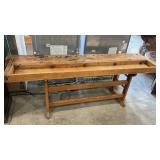 CARPENTERS VTG WORK STATION W/ EXTENSION VISE