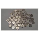 $5 FACE VALUE ROOSEVELT DIMES 90%