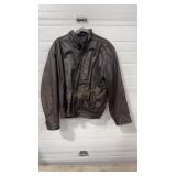 REED SPROTWEAR LEATHER JACKET SZ 46R
